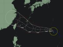 台風11号ポードル 2025年｜8月8日発生