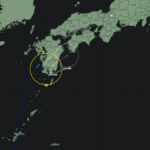 台風12号レンレン 2025年｜8月21日発生