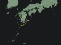 台風12号レンレン 2025年｜8月21日発生