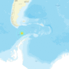ドレーク海峡南部でM7.5の地震｜2025年8月22日