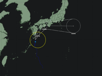台風15号ペイパー 2025年｜9月4日発生 進路予想と予報