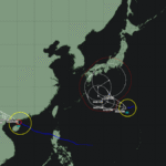 台風21号マットゥモ 2025年｜10月2日発生