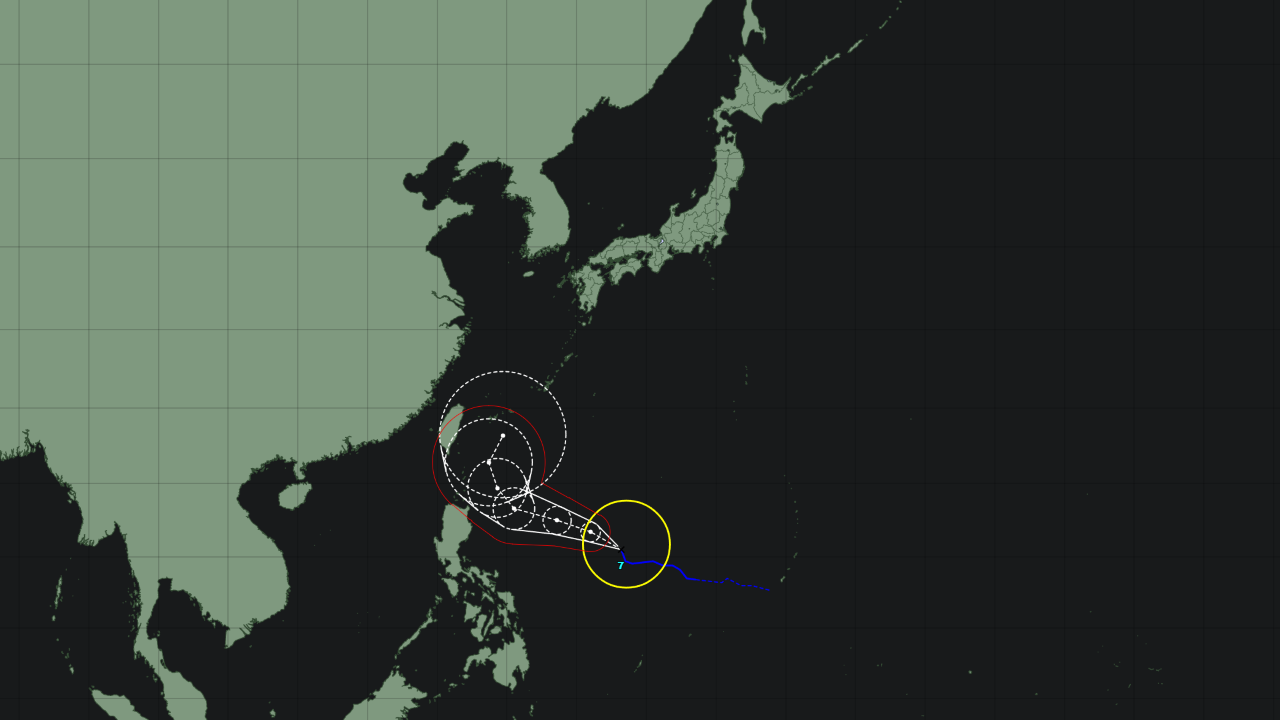 台風7号 メーカラー 2026年｜6月20日発生 台風8号とダブル台風