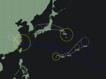 台風16号 ペイロー 2026年｜8月9日発生