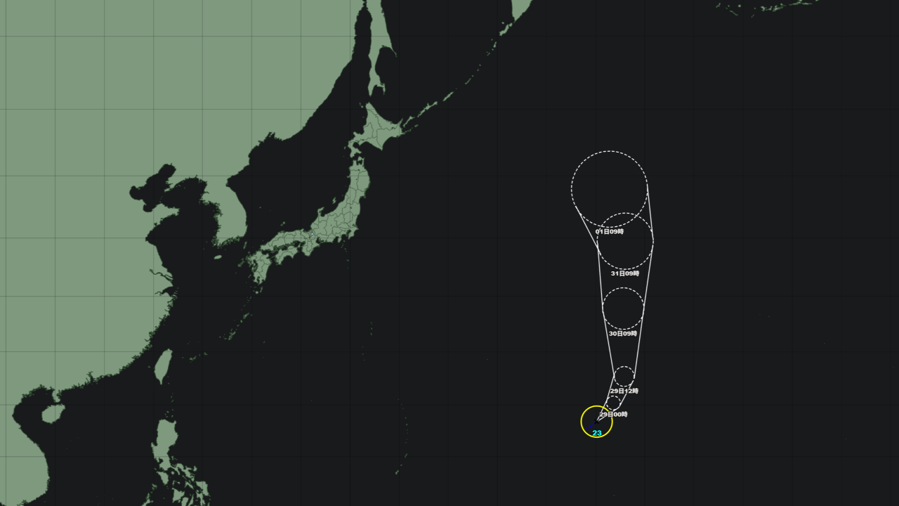 台風23号 バンラン 2026年|8月28日発生 4 台風23号 バンラン 2026年|8月28日発生