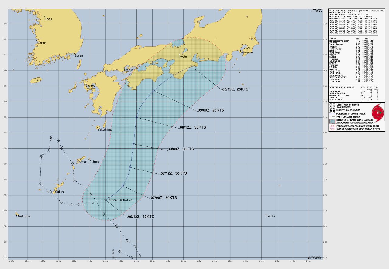 台風24号 クロヴァン 2026年|9月1日発生 5 台風24号 クロヴァン 2026年|9月1日発生