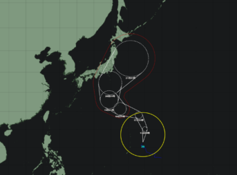 台風25号 ドゥージェン 2026年｜9月16日発生