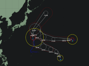 台風29号 コグマ 2026年｜10月5日発生 トリプル台風（台風27号・28号・29号）